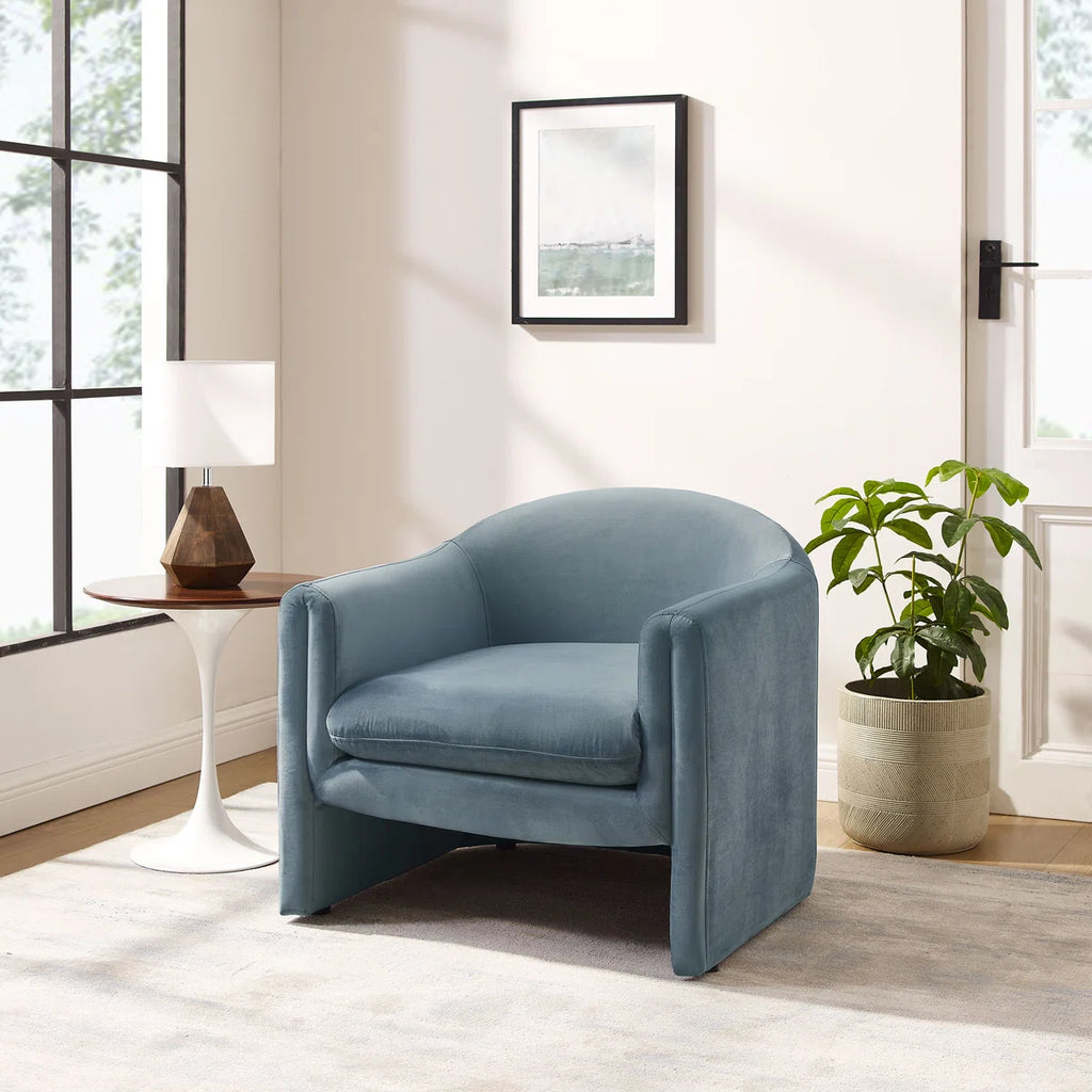 Sephine 31.2" Upholstered Nordic-style Accent Chair