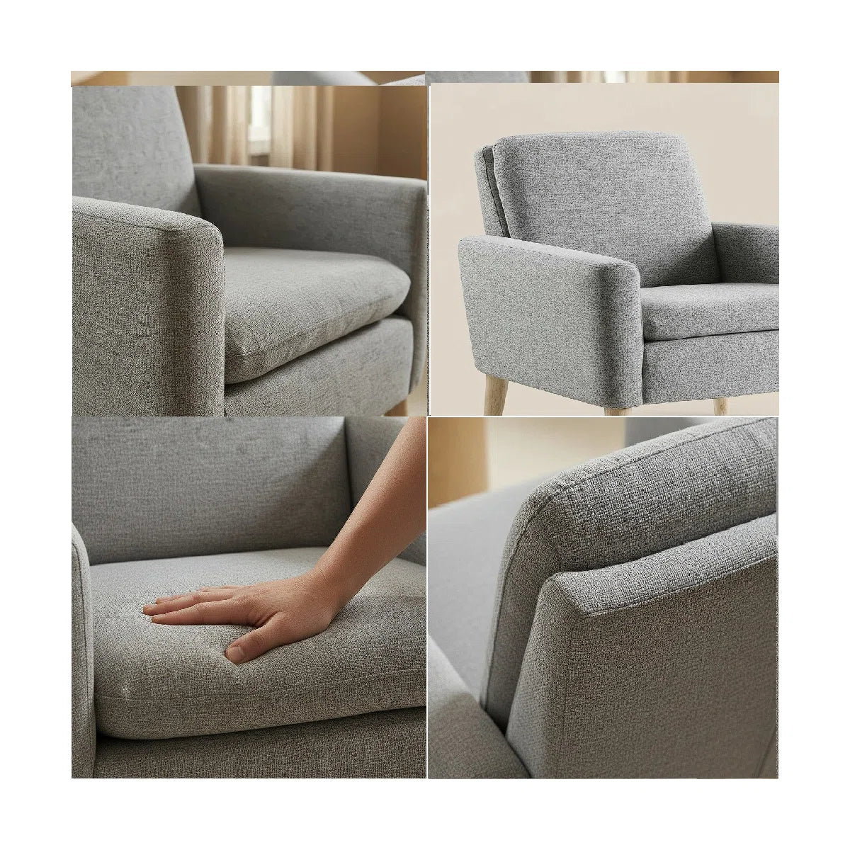 Cristyle 29'' Wide Upholstered Arm Accent Chair
